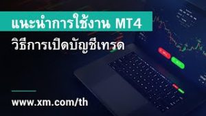 XM.COM – แนะนำการใช้งาน MT4 – วิธีการเปิดบัญชีเทรด