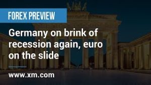 Forex Preview: 12/02/2020 – Germany on brink of recession again, euro on the slide