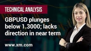 Technical Analysis: 04/02/2020 – GBPUSD plunges below 1.3000; lacks direction in near term