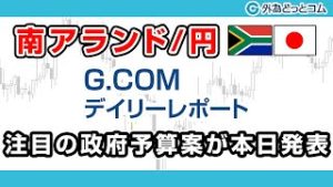 ＦＸテキスト動画「【南アランド/円】製造業景況感格差は拡大するか」2020/02/26