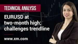Technical Analysis: 03/03/2020 – EURUSD at two-month high; challenges trendline