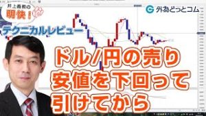 ＦＸ「ドル/円の売りは安値を下回って引けてから」【明快！テクニカルレビュー2020/4/22】