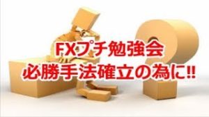 FXプチ勉強会 必勝手法確立の為に‼