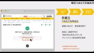 【マネックス証券】毎日つみたての始め方（操作方法）