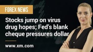 Forex News: 30/04/2020 – Stocks jump on virus drug hopes; Fed’s blank cheque pressures dollar
