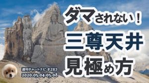 ダマシに遭いにくい”三尊天井”の見極め方 / 週ナビ#283